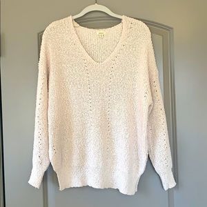 Cream sweater